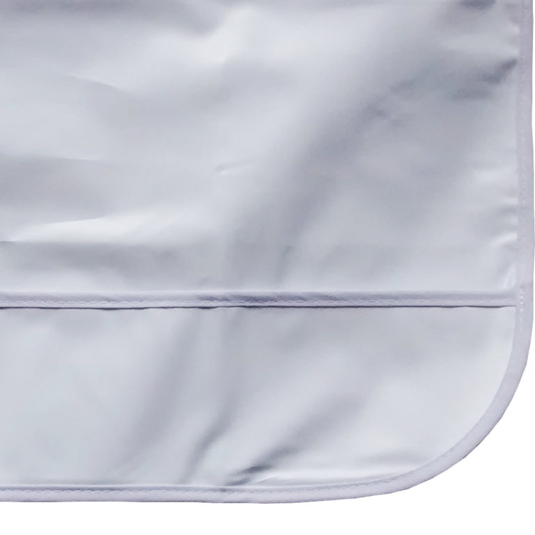 3x Adult bibs multipack (white) Adult Plastic Bibs